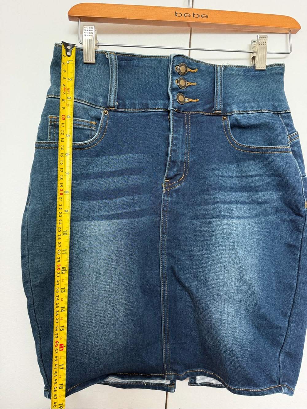 Denim Skirt - stretchy ! - Picture 4 of 6